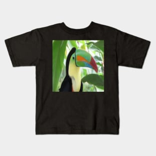 Keel billed Toucan Kids T-Shirt